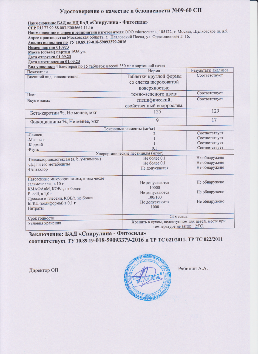 Паспорт №010923